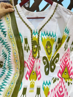 Slub Cotton Printed (3Pc) 